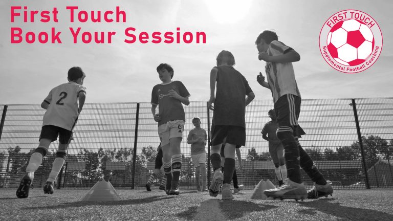 Book football coaching sessions boys playing